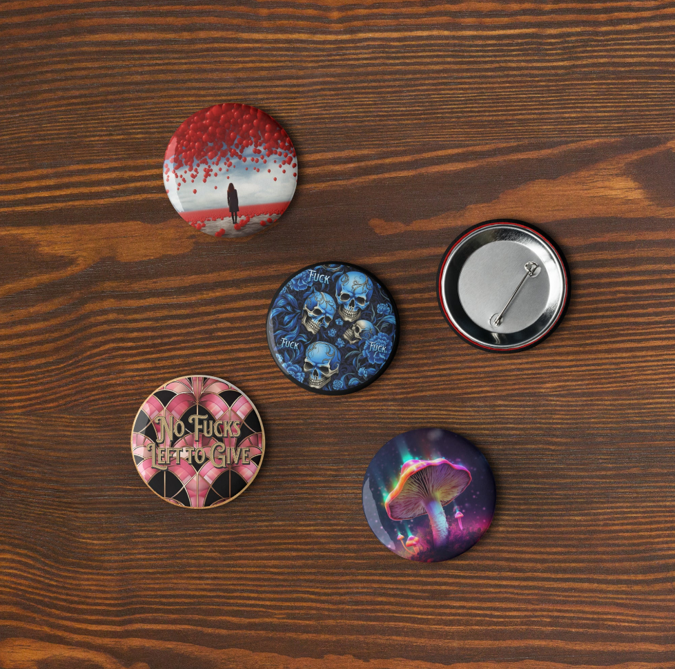 Free Julian Pin Buttons