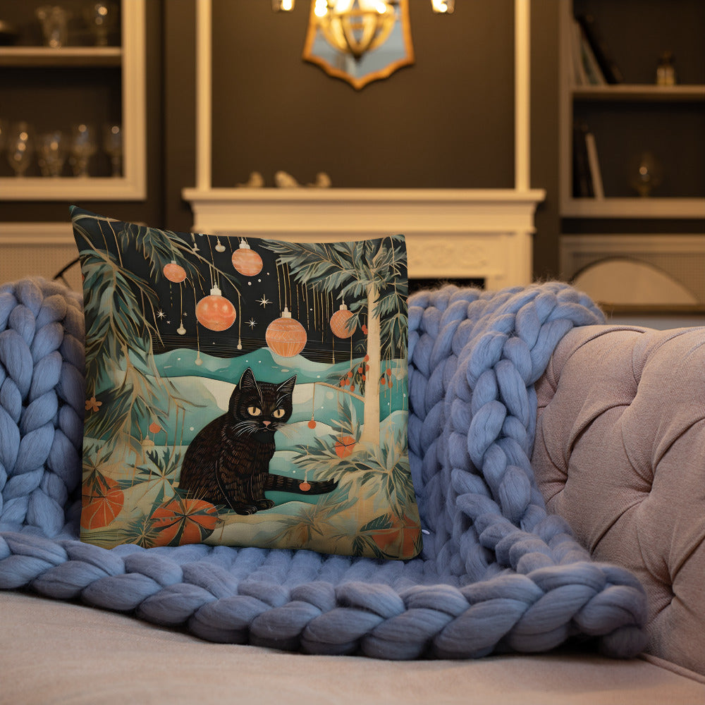 Tilly at Christmas Premium Pillow