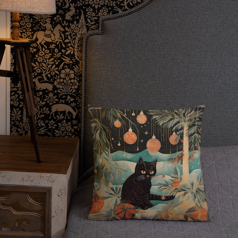 Tilly at Christmas Premium Pillow
