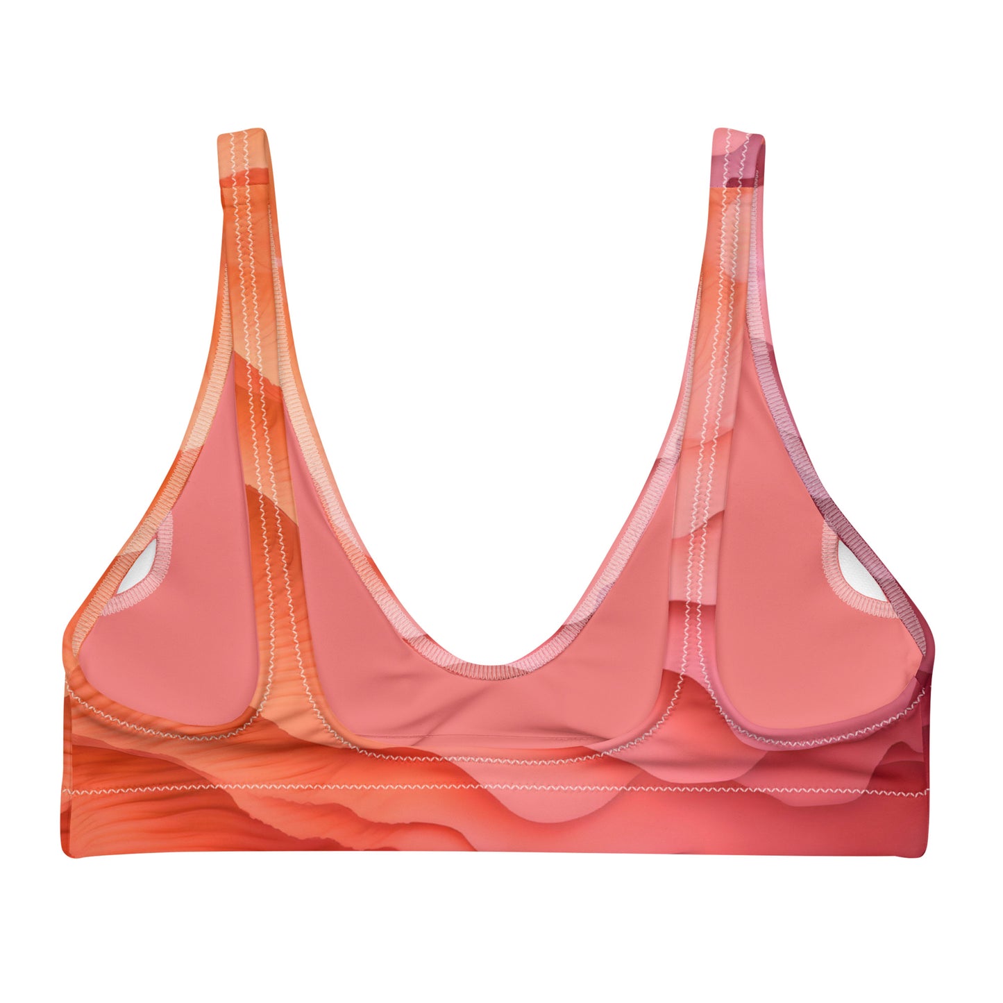 Sunset Ripple Bikini Top