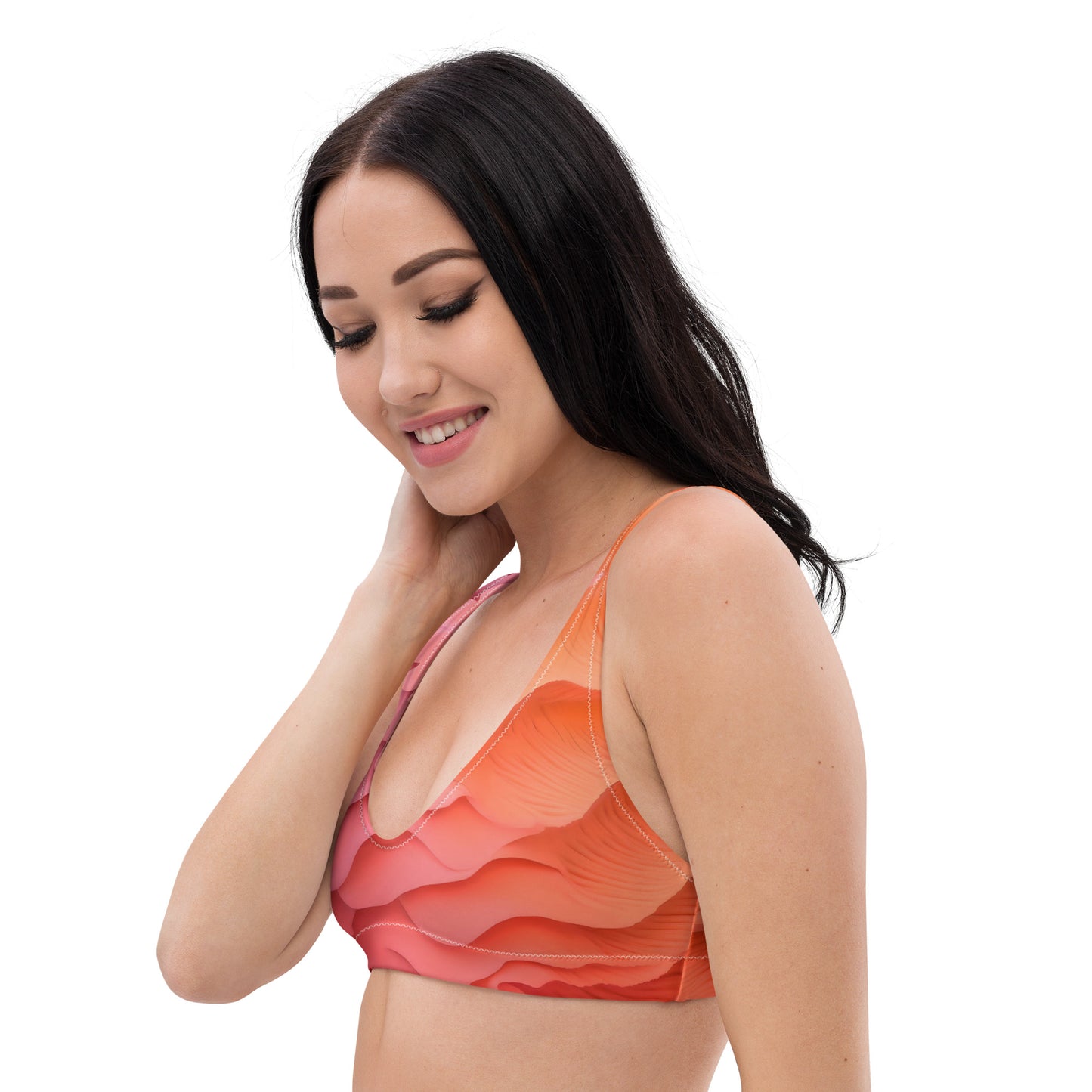 Sunset Ripple Bikini Top