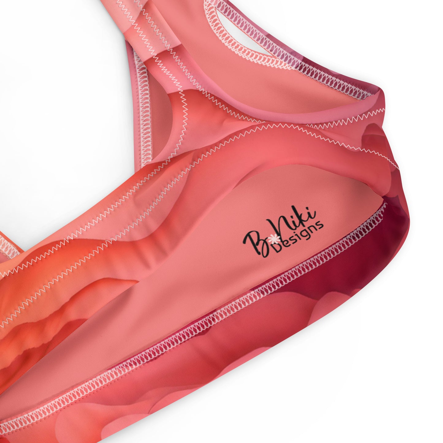 Sunset Ripple Bikini Top