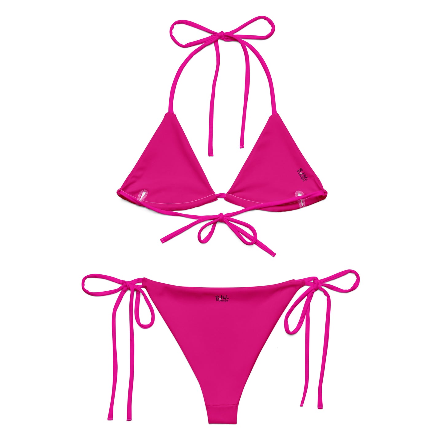 Hot Pink String Bikini