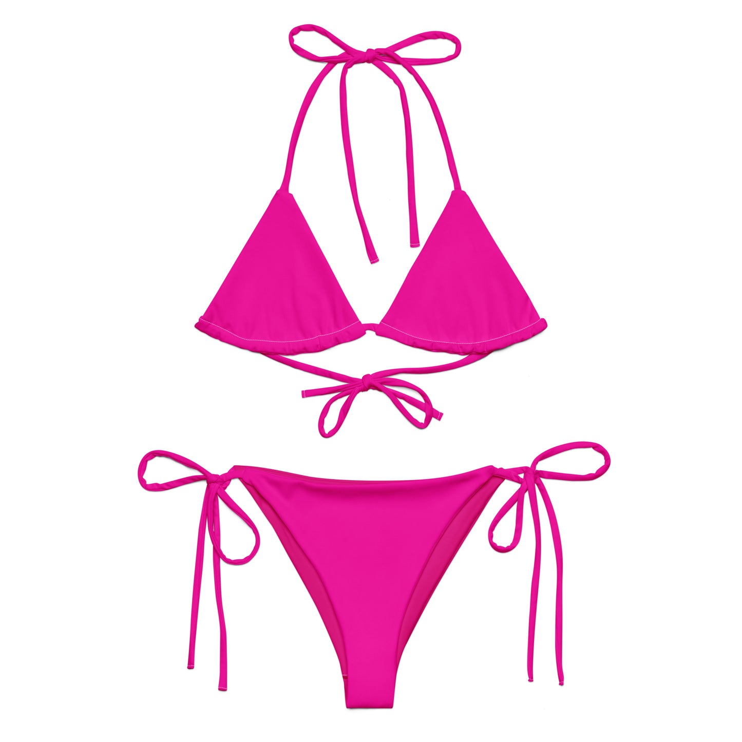 Hot Pink String Bikini