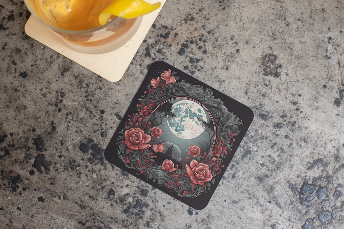 Roses in the Moonlight Coaster V2