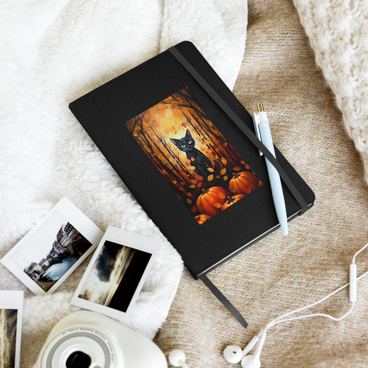 Salem's Cat Tales Hardcover Bound Notebook
