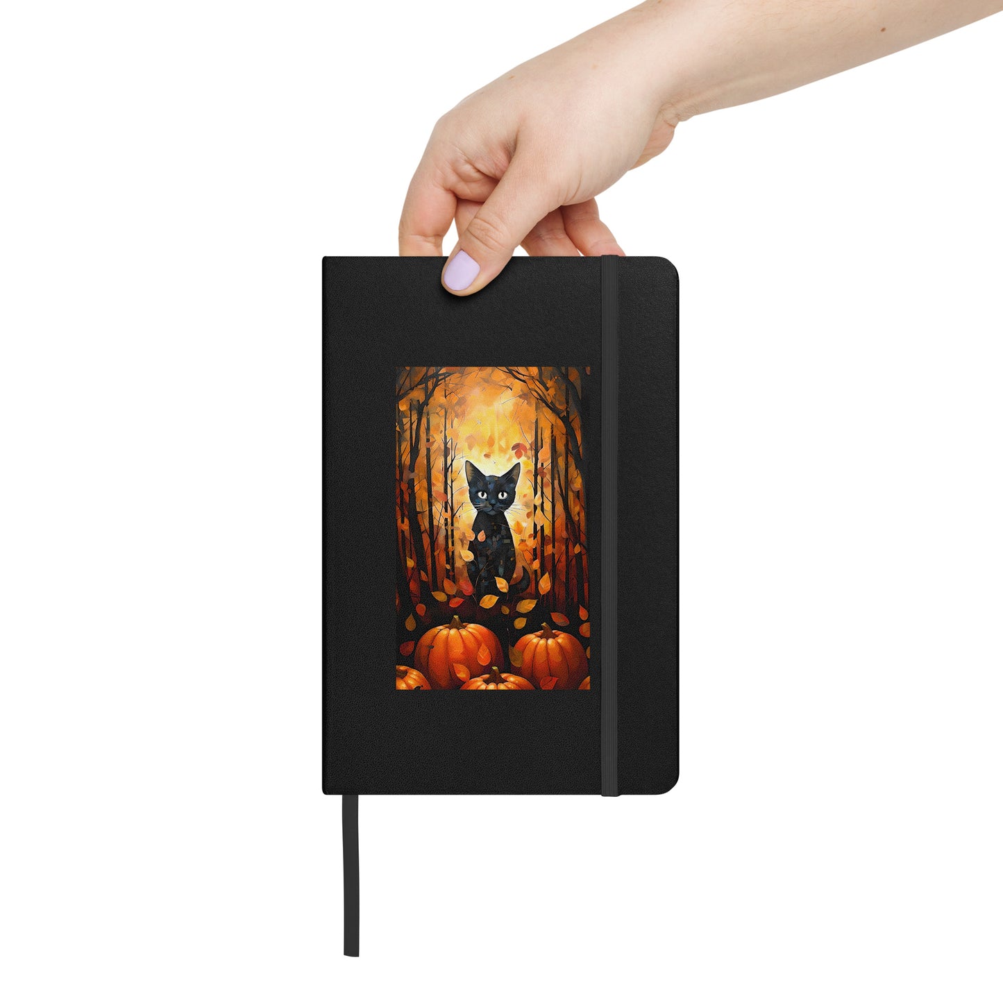 Salem's Cat Tales Hardcover Bound Notebook