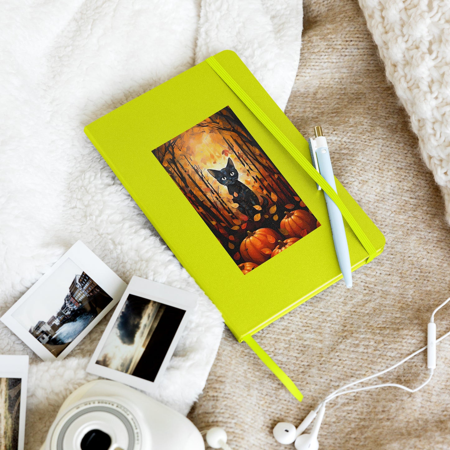 Salem's Cat Tales Hardcover Bound Notebook