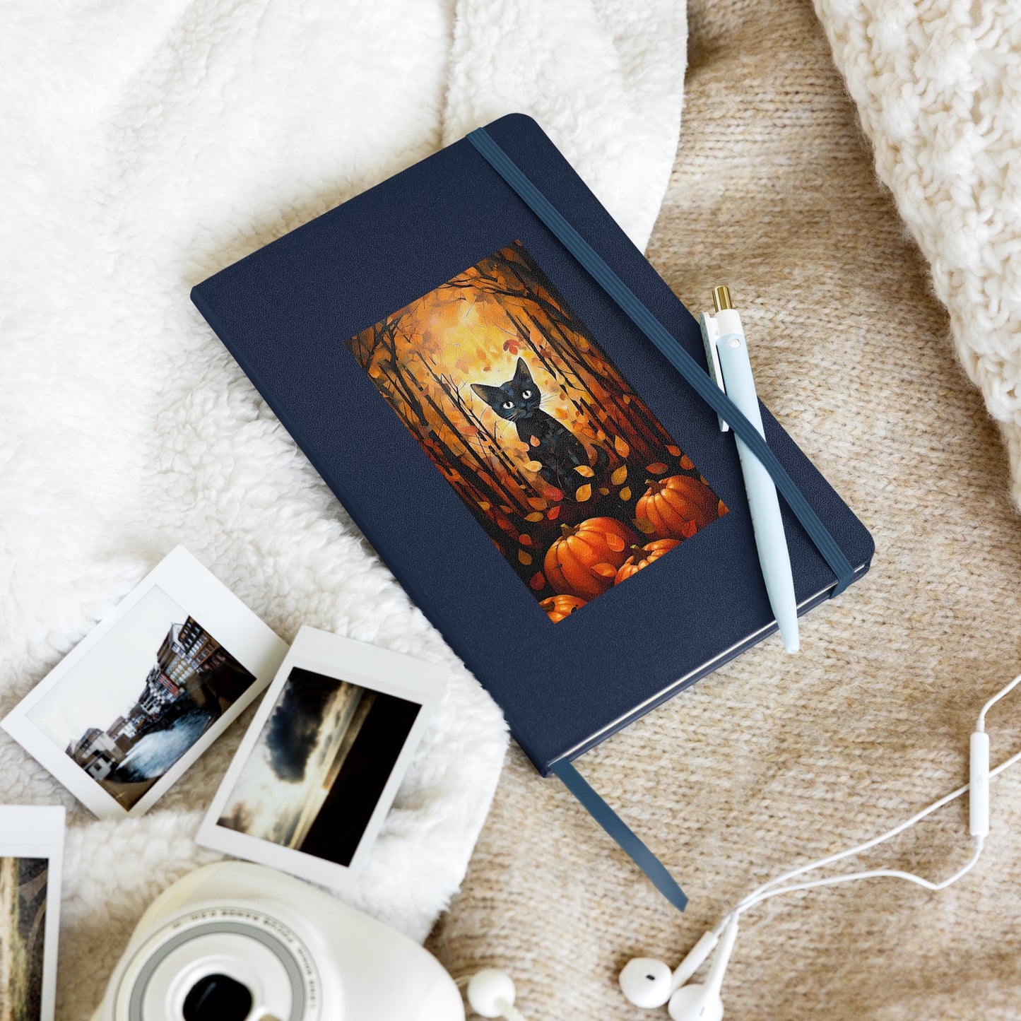 Salem's Cat Tales Hardcover Bound Notebook