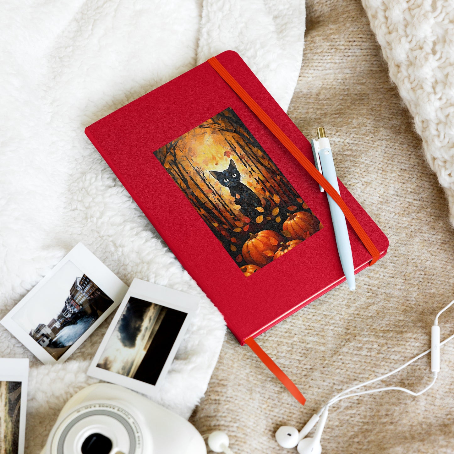 Salem's Cat Tales Hardcover Bound Notebook