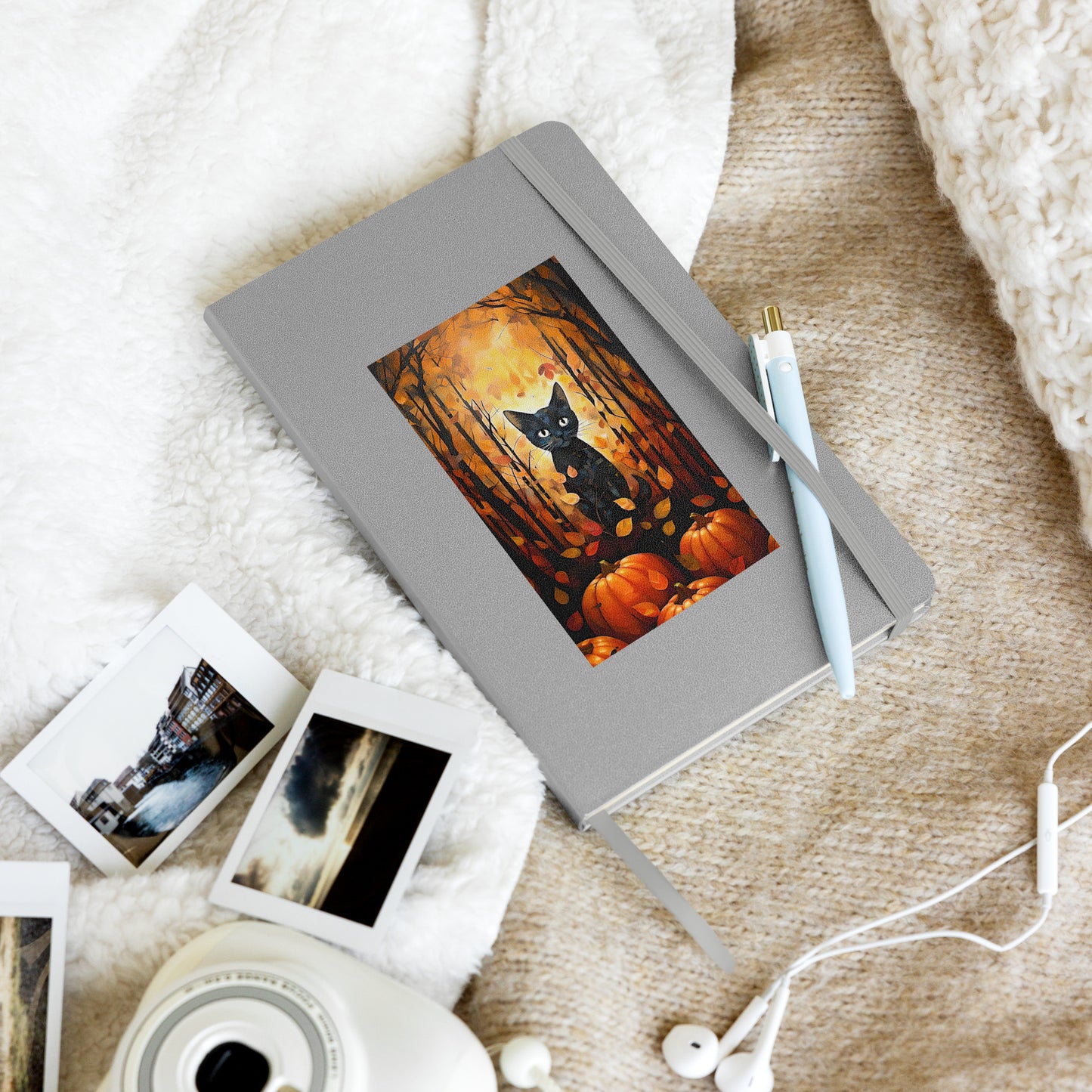 Salem's Cat Tales Hardcover Bound Notebook