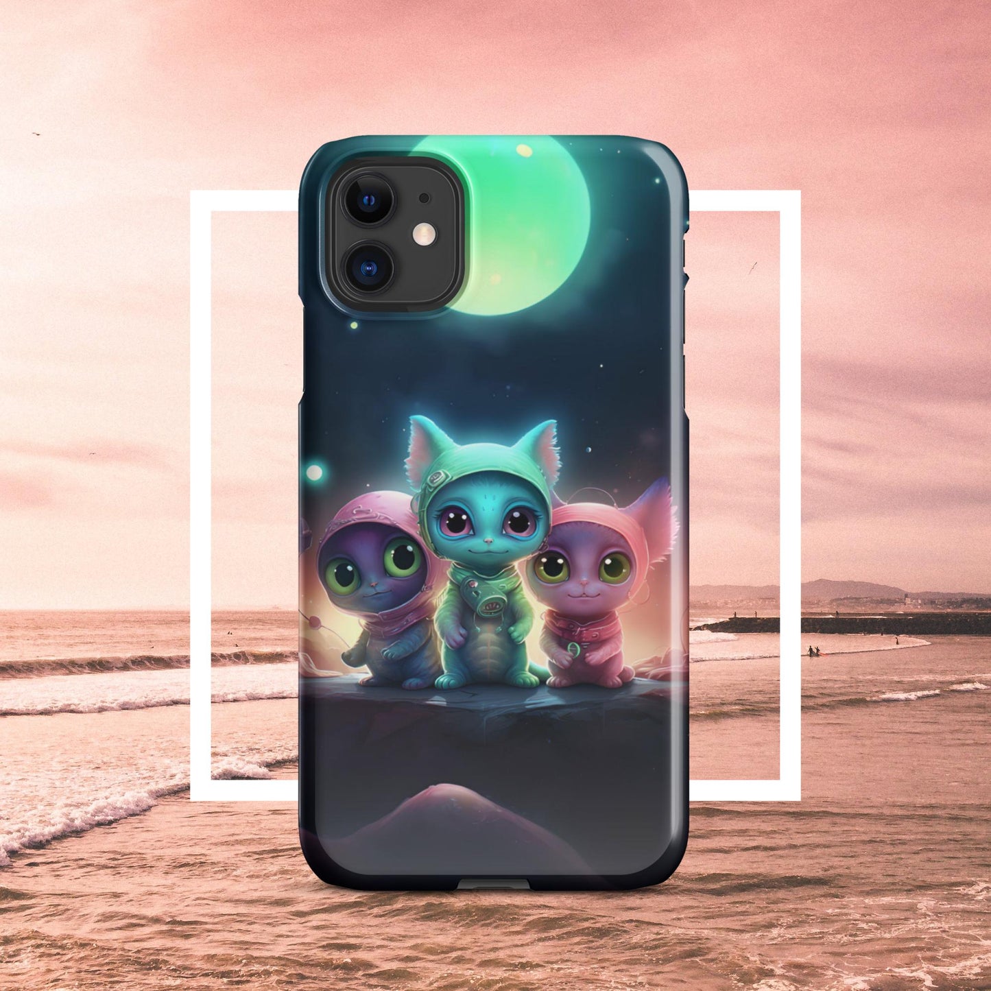 Adorable Aliens Snap Case for iPhone®