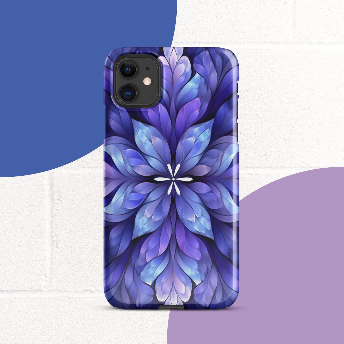 Purple Luminance Snap case for iPhone®
