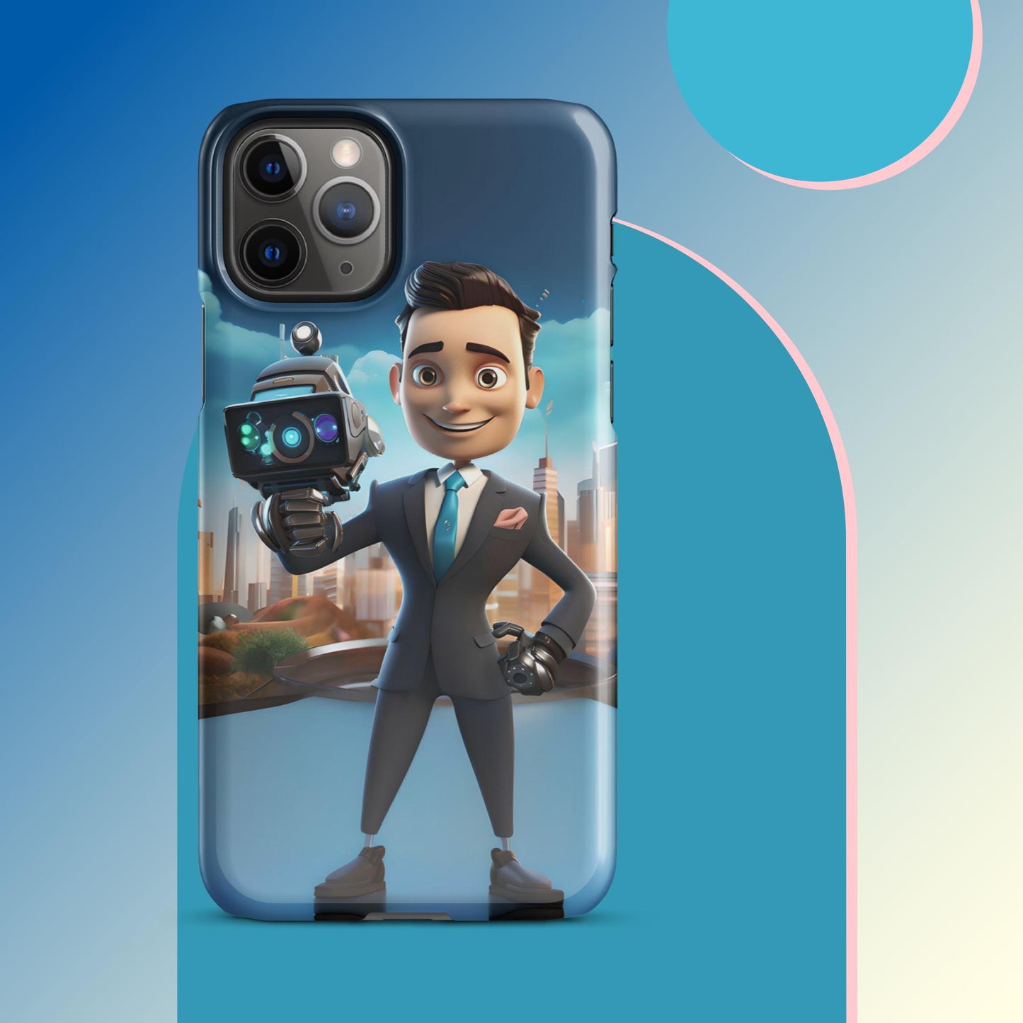 Robo-Rizzo the Roving WeatherBot Snap case for iPhone®
