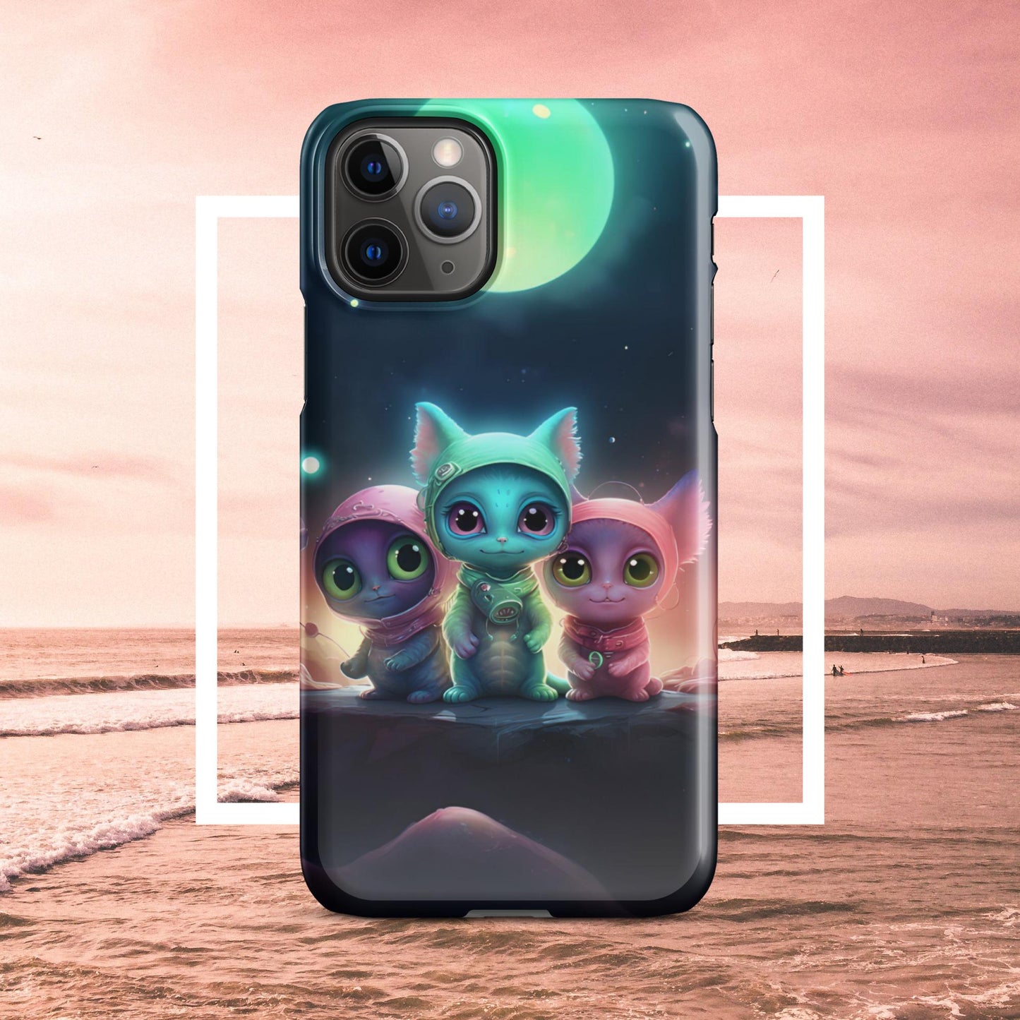 Adorable Aliens Snap Case for iPhone®