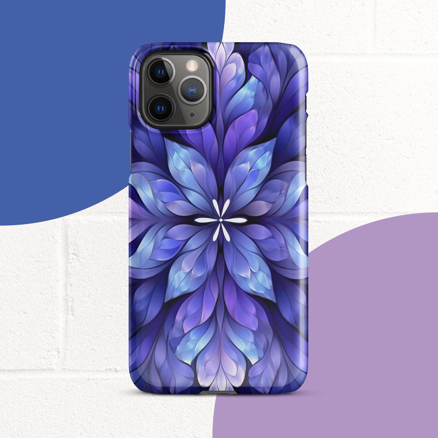 Purple Luminance Snap case for iPhone®