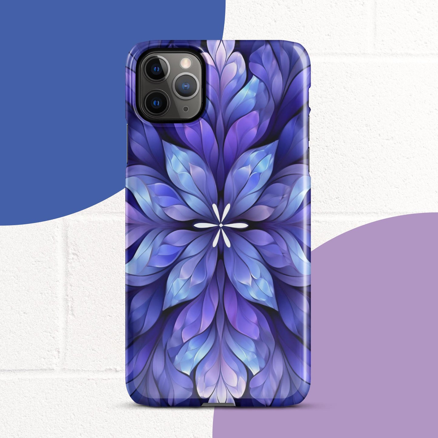 Purple Luminance Snap case for iPhone®