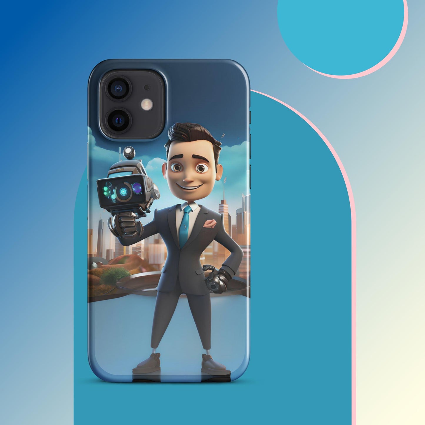 Robo-Rizzo the Roving WeatherBot Snap case for iPhone®