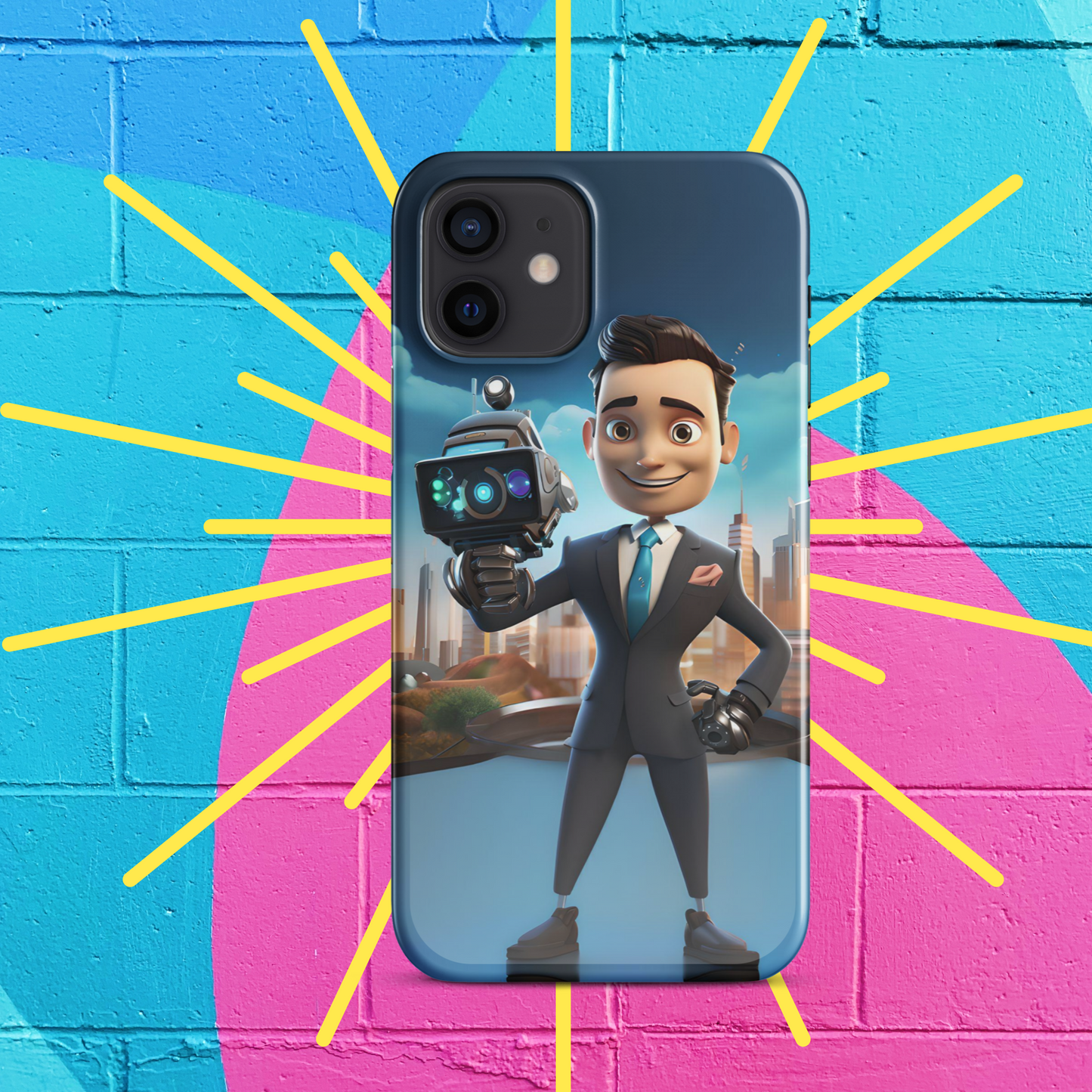 Robo-Rizzo the Roving WeatherBot Snap case for iPhone®