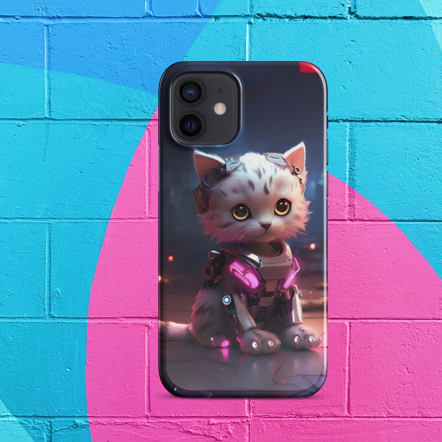 Cyberpunk Kitty Snap Case for iPhone®