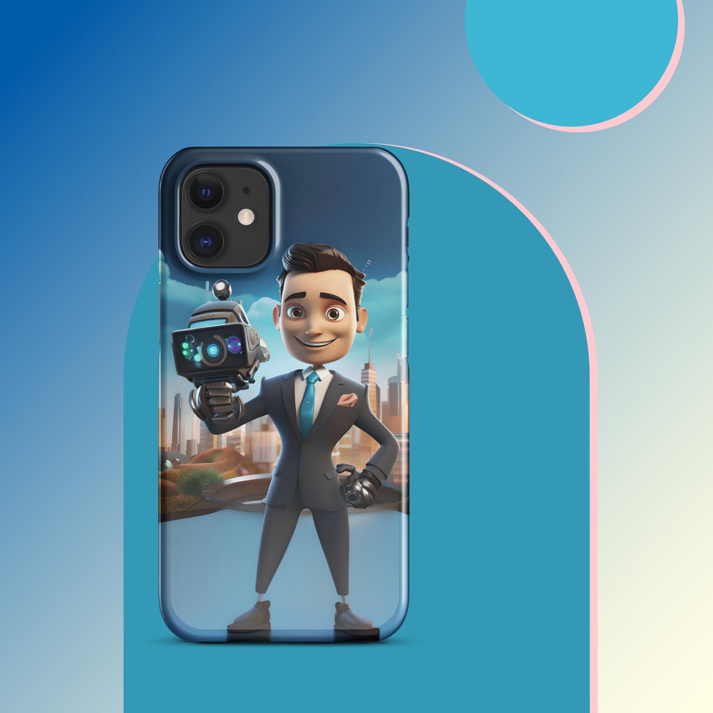 Robo-Rizzo the Roving WeatherBot Snap case for iPhone®