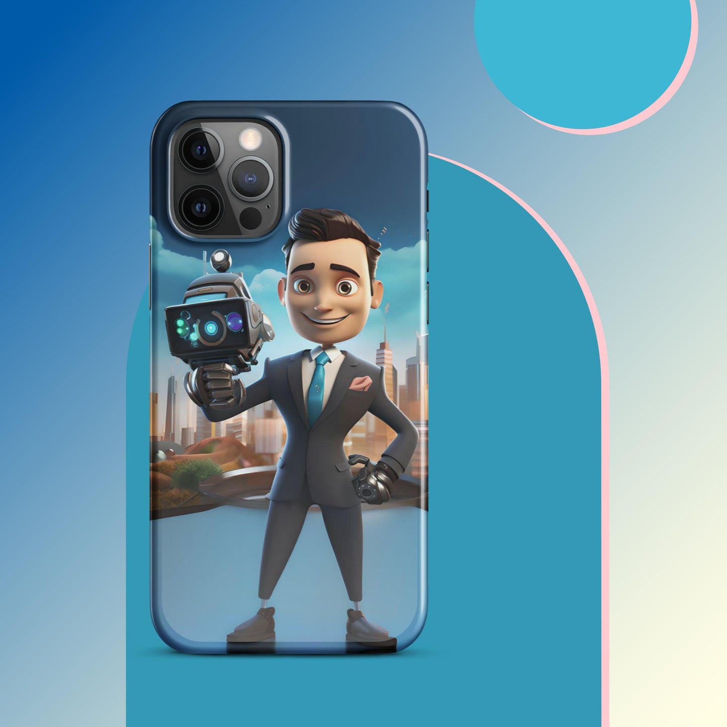 Robo-Rizzo the Roving WeatherBot Snap case for iPhone®