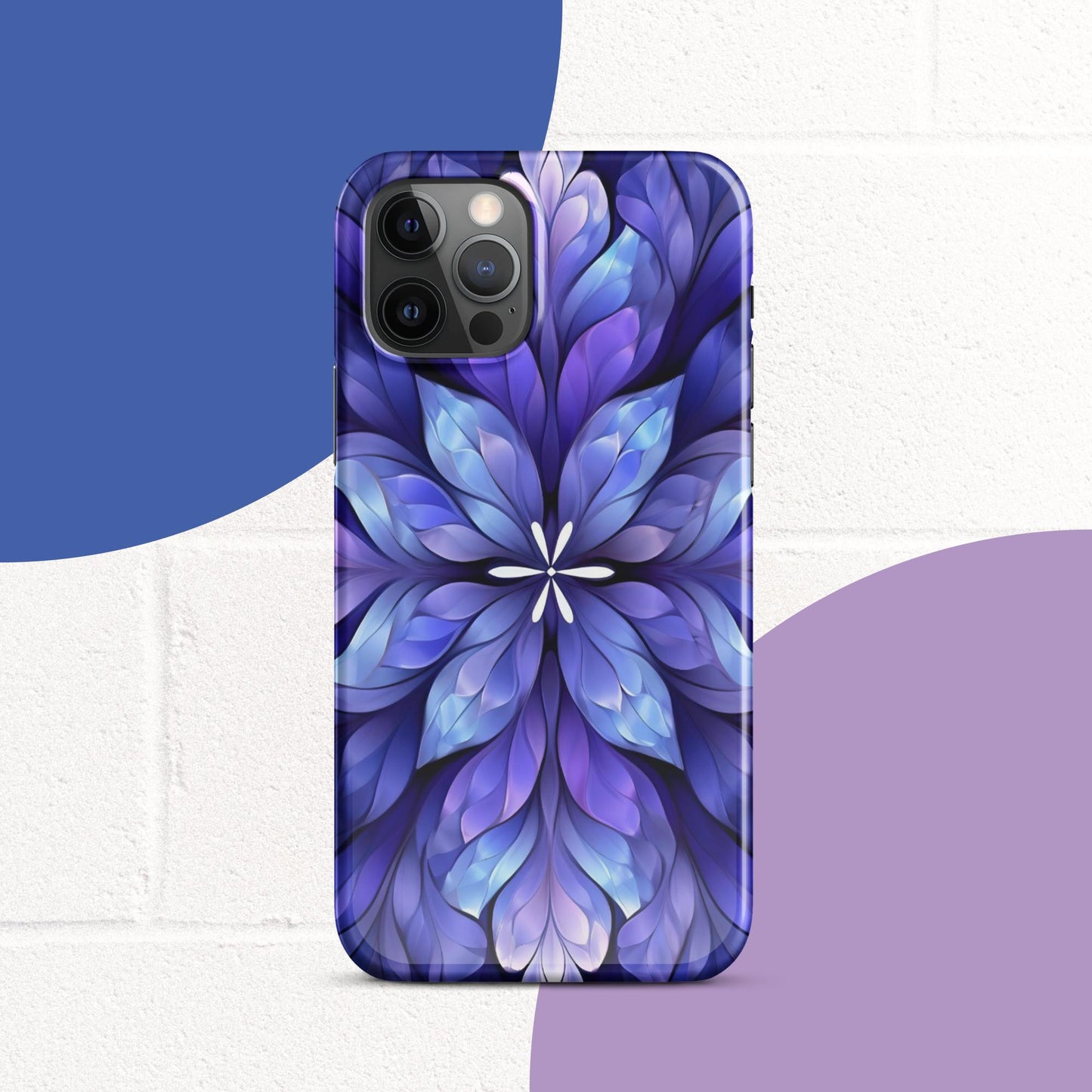 Purple Luminance Snap case for iPhone®