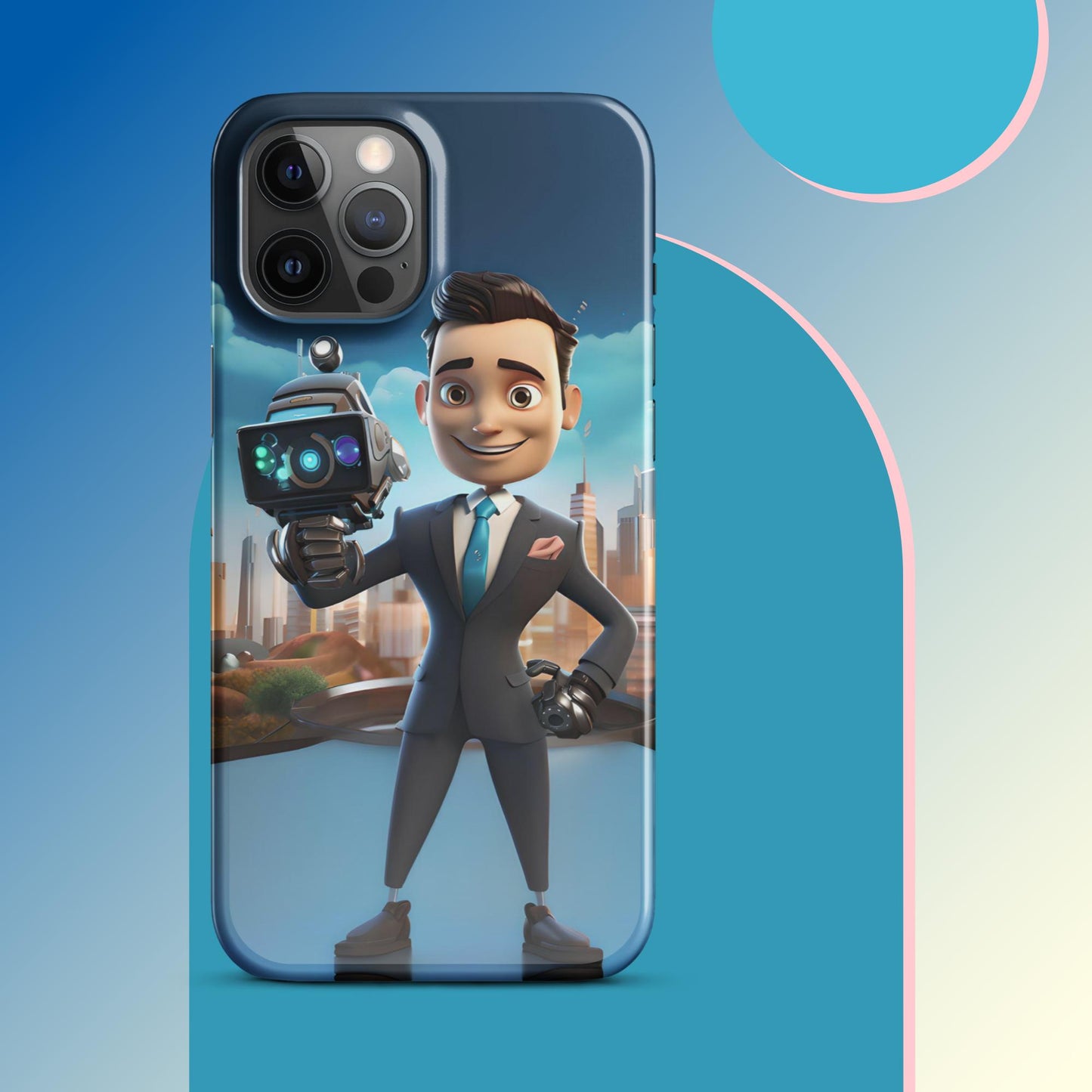 Robo-Rizzo the Roving WeatherBot Snap case for iPhone®