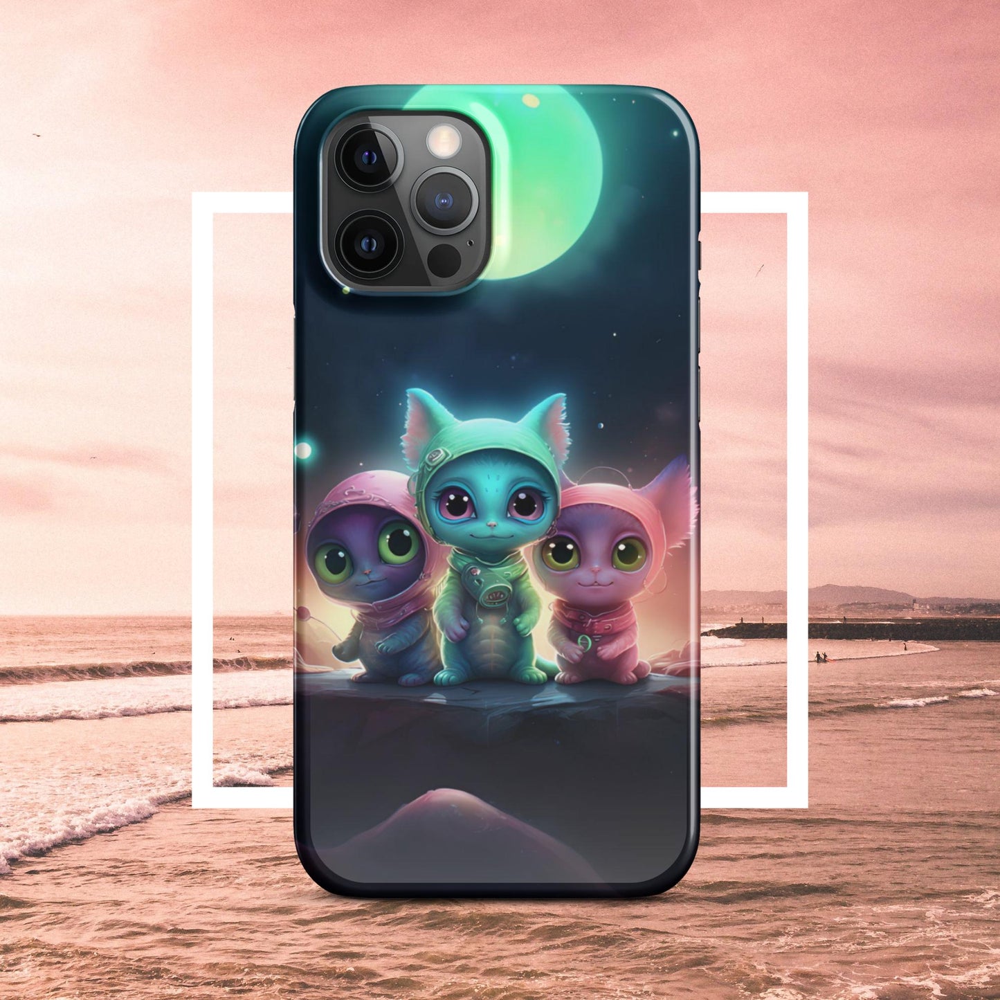 Adorable Aliens Snap Case for iPhone®