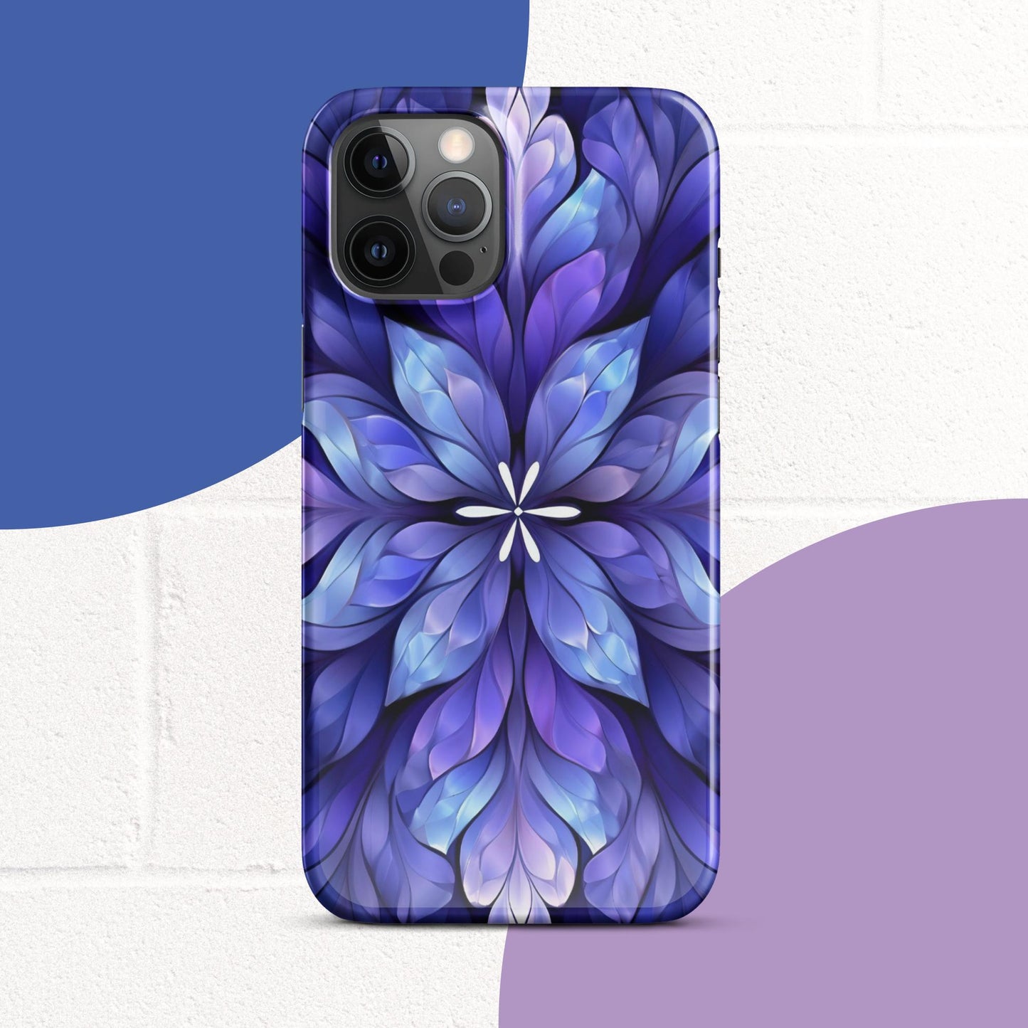 Purple Luminance Snap case for iPhone®