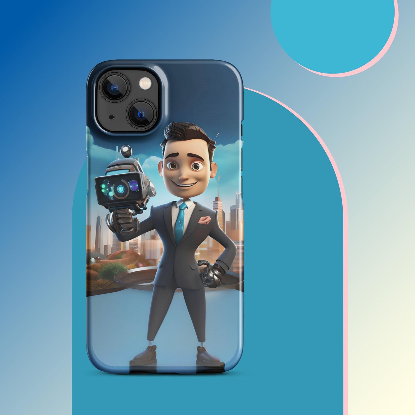 Robo-Rizzo the Roving WeatherBot Snap case for iPhone®