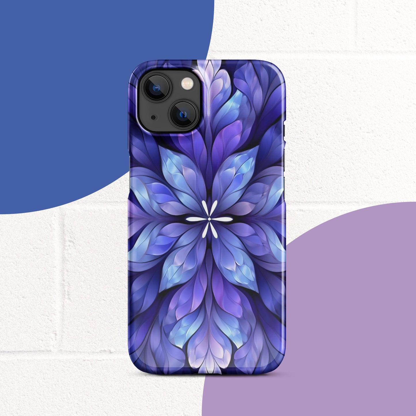 Purple Luminance Snap case for iPhone®