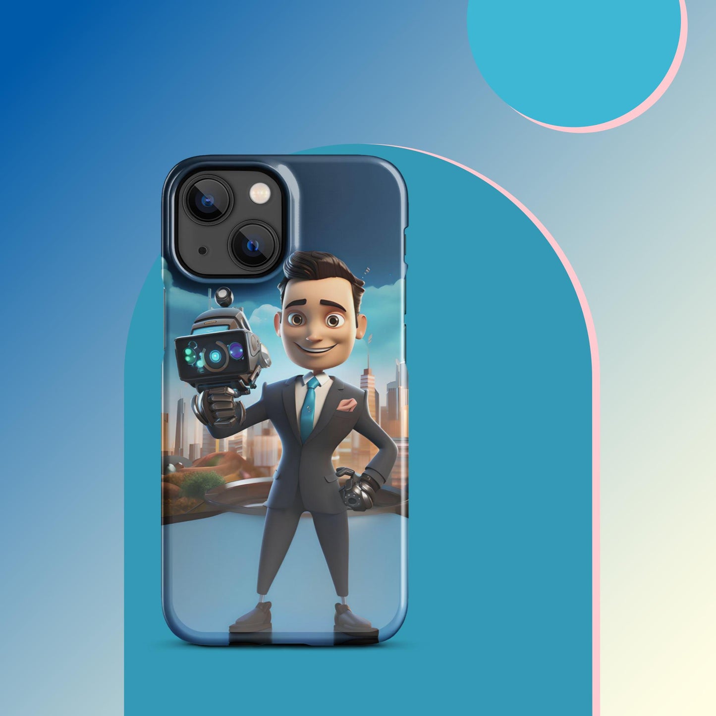 Robo-Rizzo the Roving WeatherBot Snap case for iPhone®