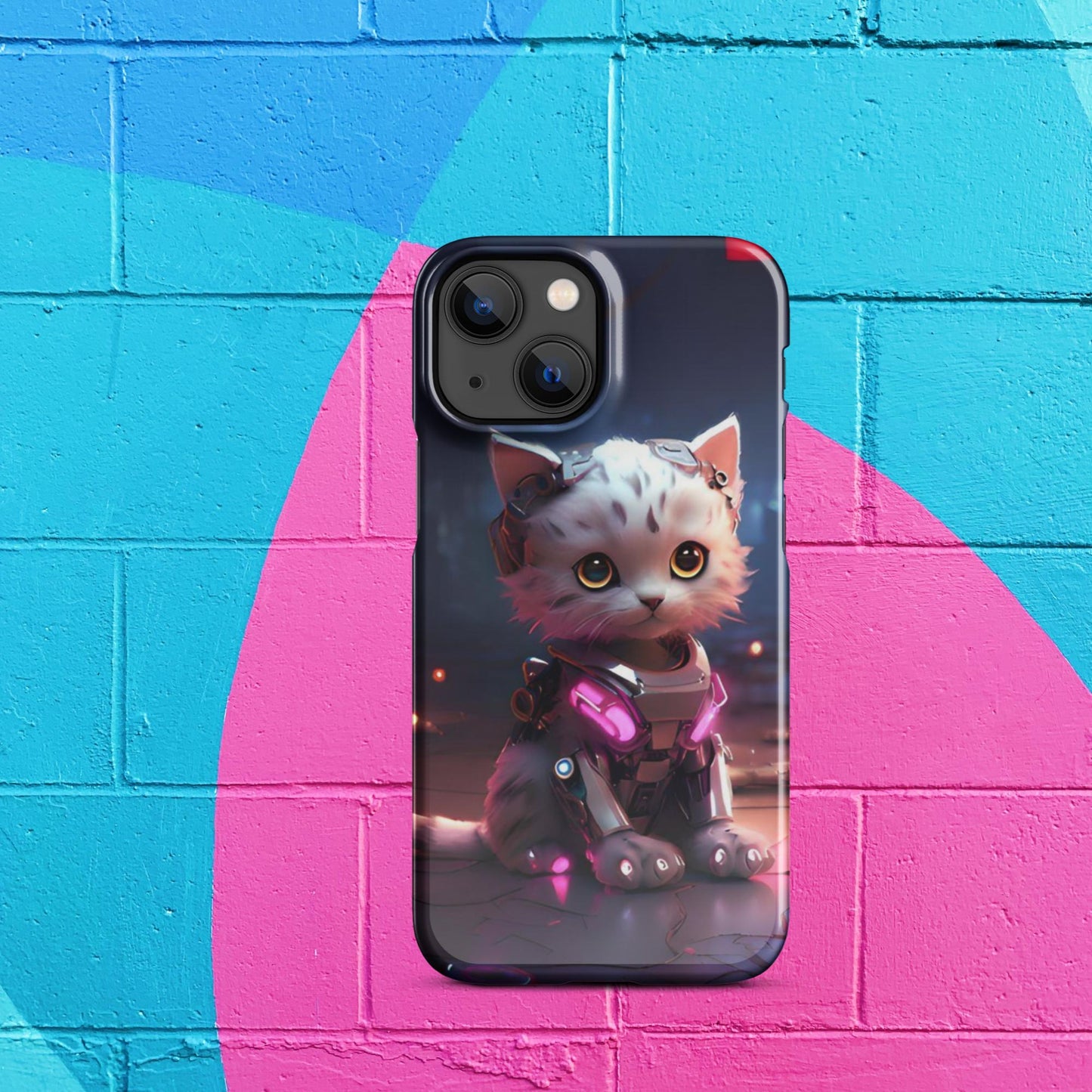 Cyberpunk Kitty Snap Case for iPhone®