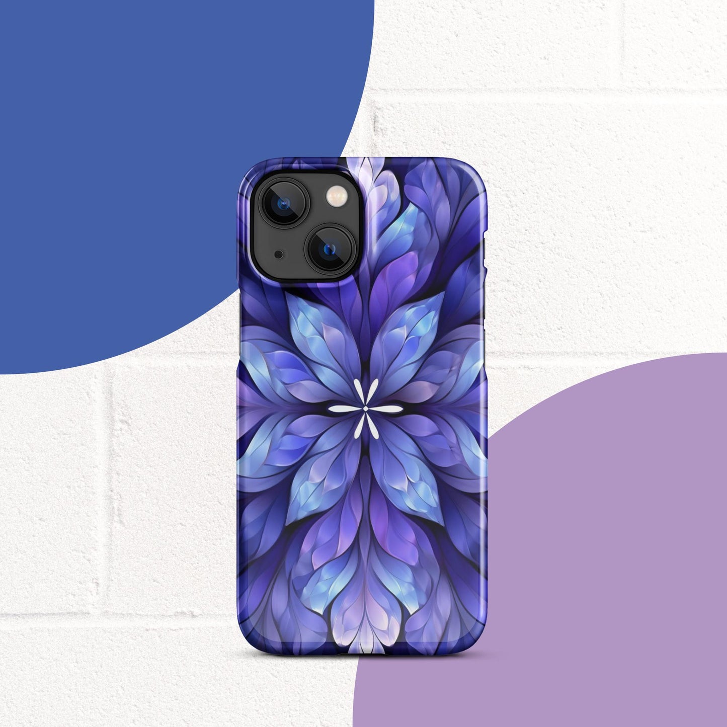 Purple Luminance Snap case for iPhone®