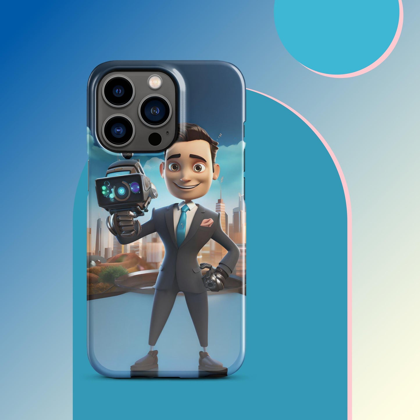 Robo-Rizzo the Roving WeatherBot Snap case for iPhone®
