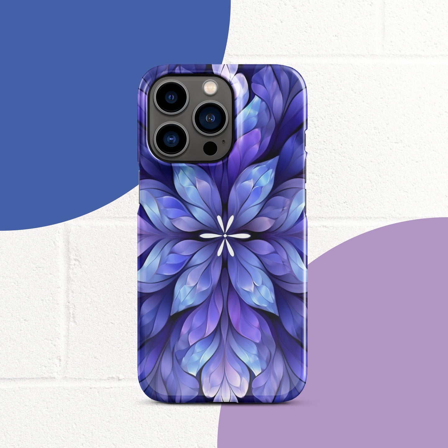 Purple Luminance Snap case for iPhone®
