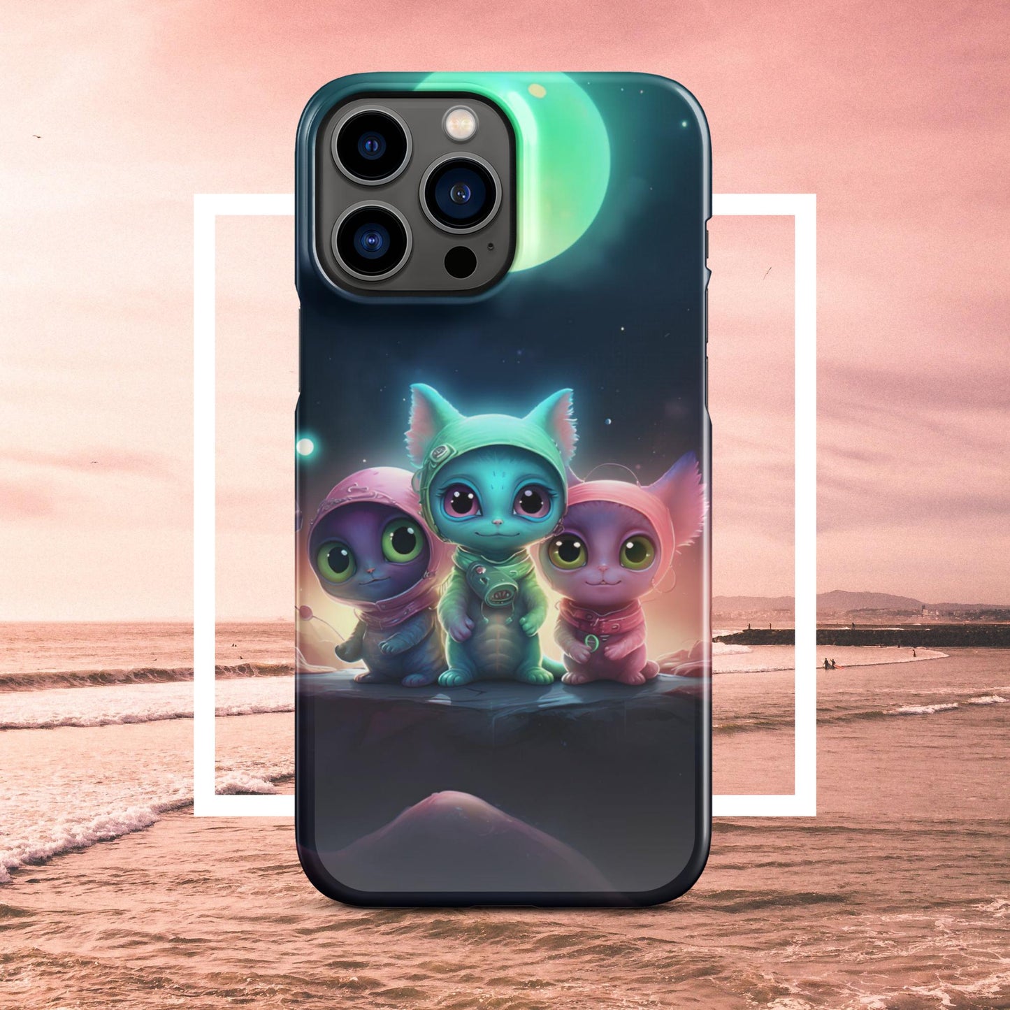 Adorable Aliens Snap Case for iPhone®