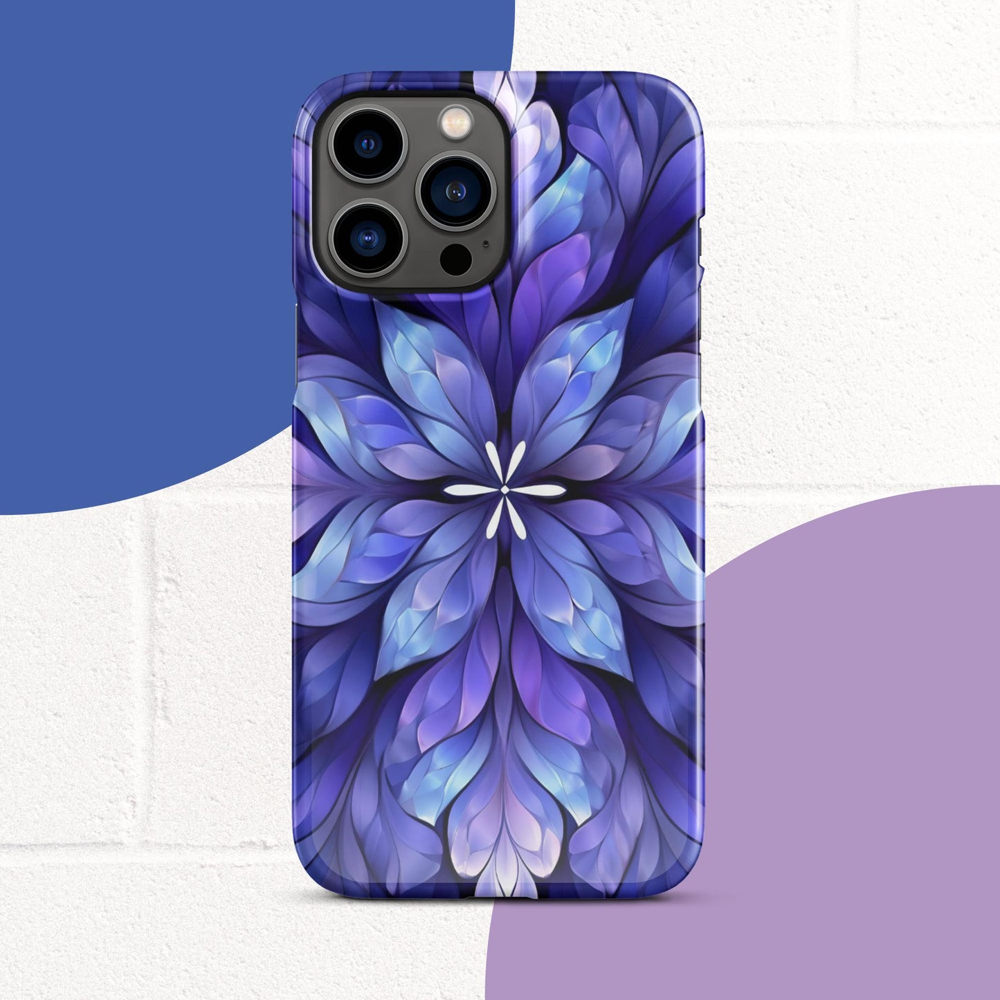 Purple Luminance Snap case for iPhone®