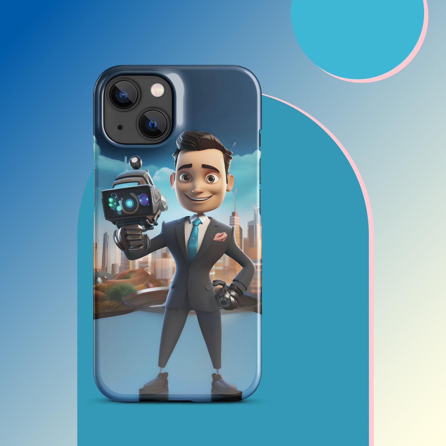 Robo-Rizzo the Roving WeatherBot Snap case for iPhone®
