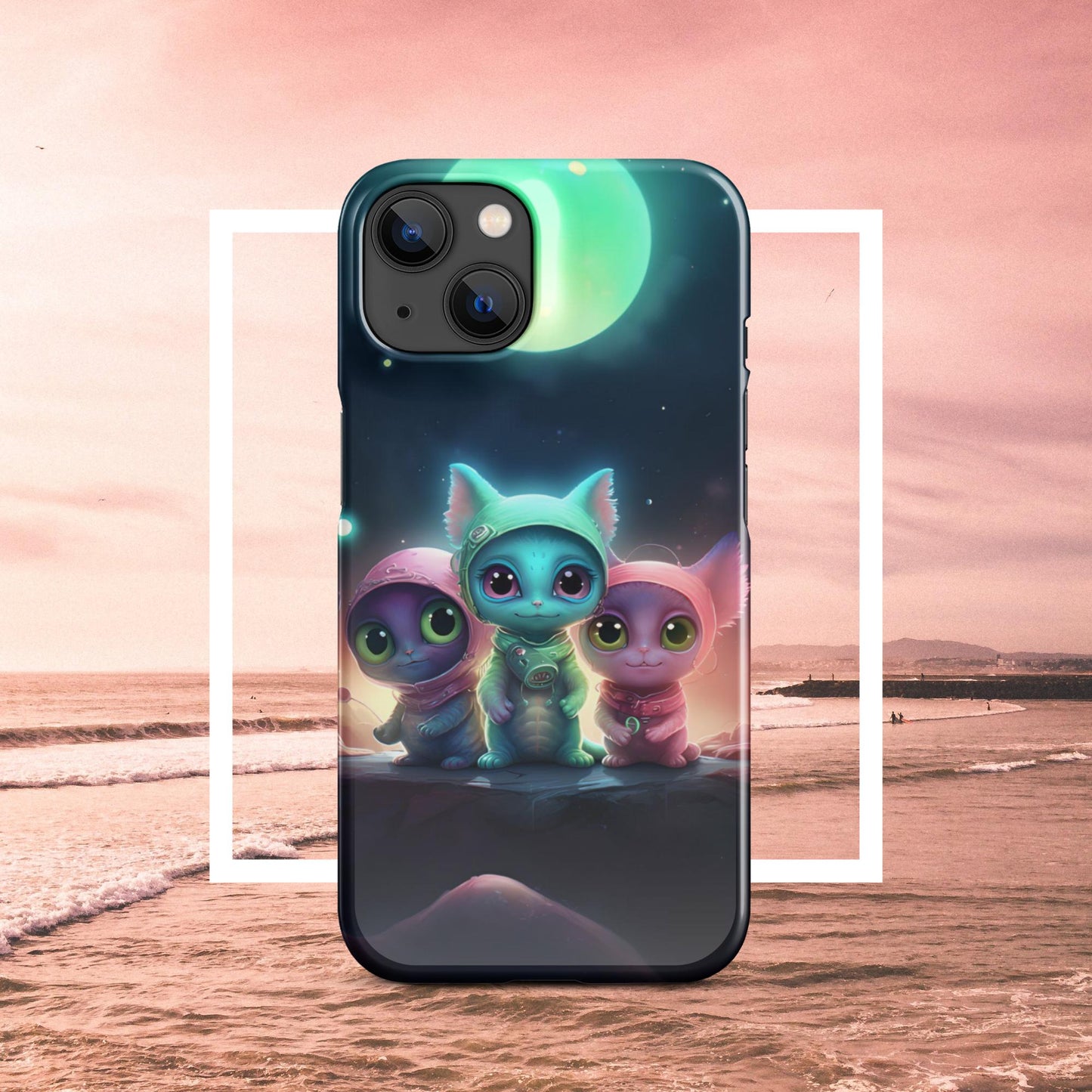 Adorable Aliens Snap Case for iPhone®