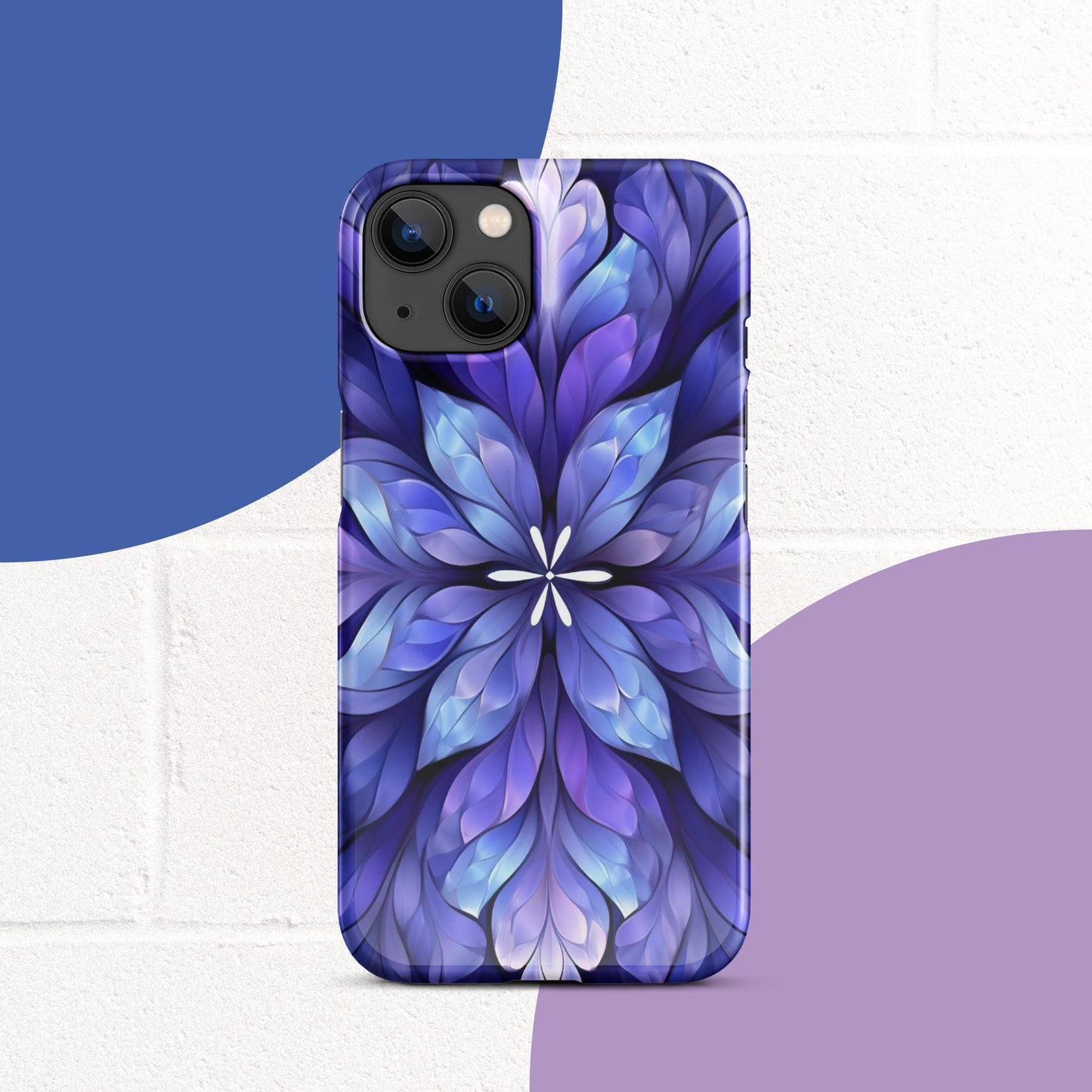 Purple Luminance Snap case for iPhone®