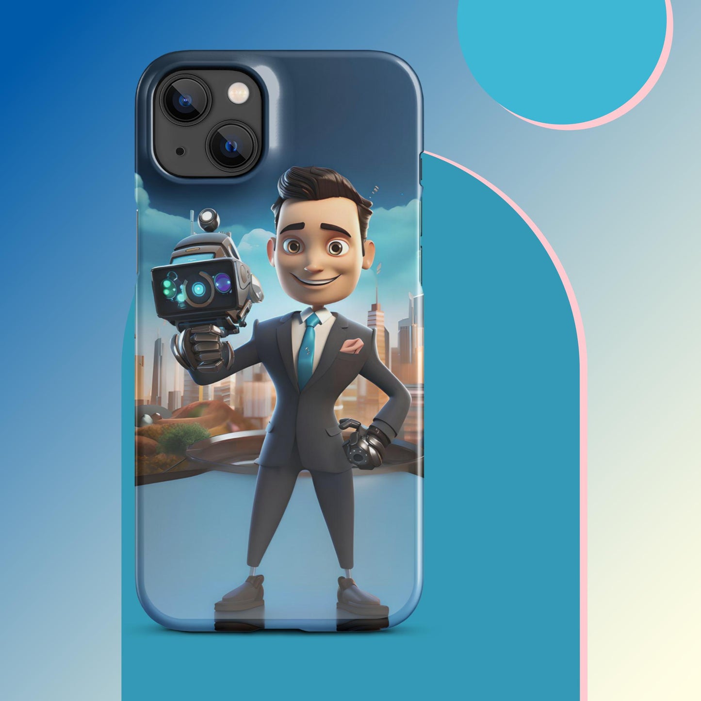 Robo-Rizzo the Roving WeatherBot Snap case for iPhone®