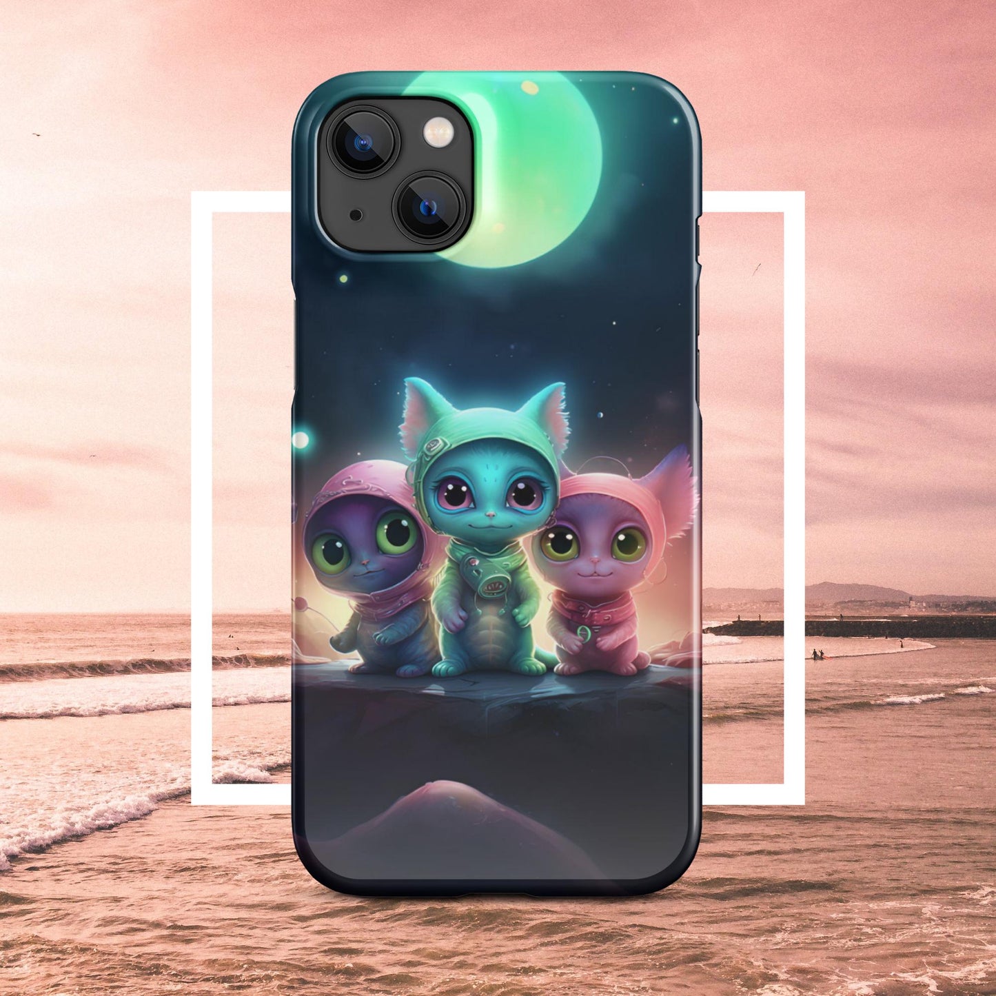 Adorable Aliens Snap Case for iPhone®