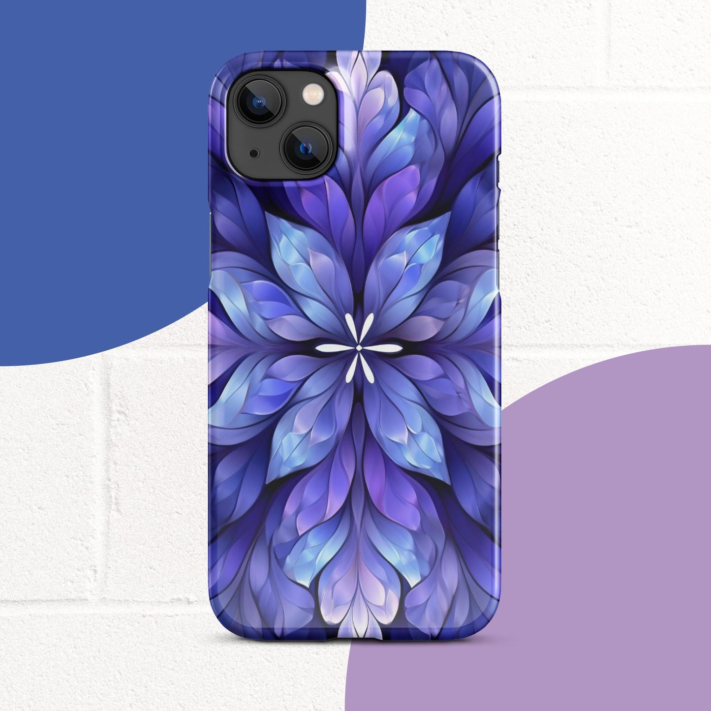 Purple Luminance Snap case for iPhone®
