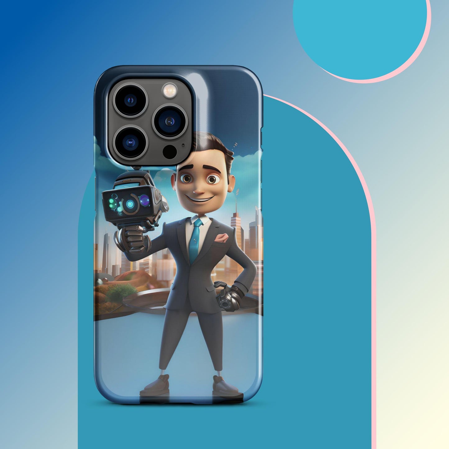 Robo-Rizzo the Roving WeatherBot Snap case for iPhone®