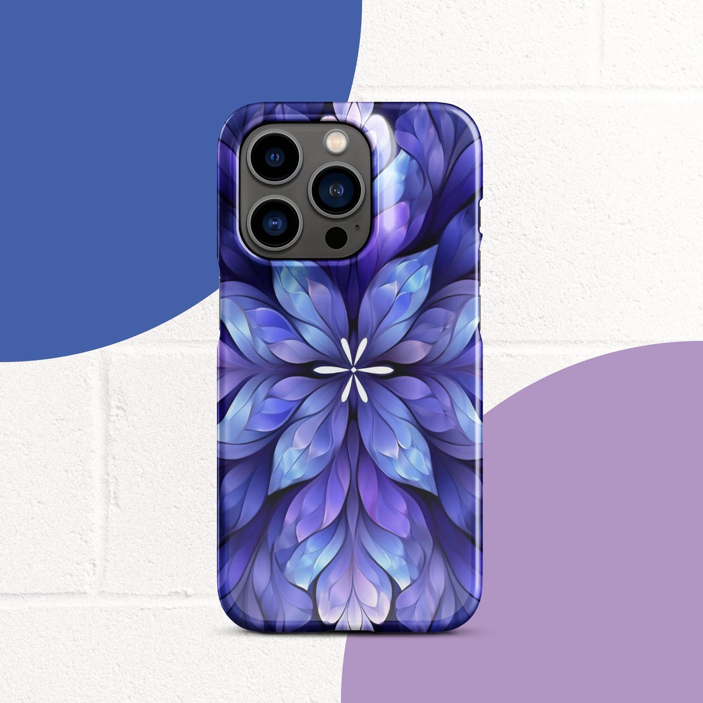 Purple Luminance Snap case for iPhone®