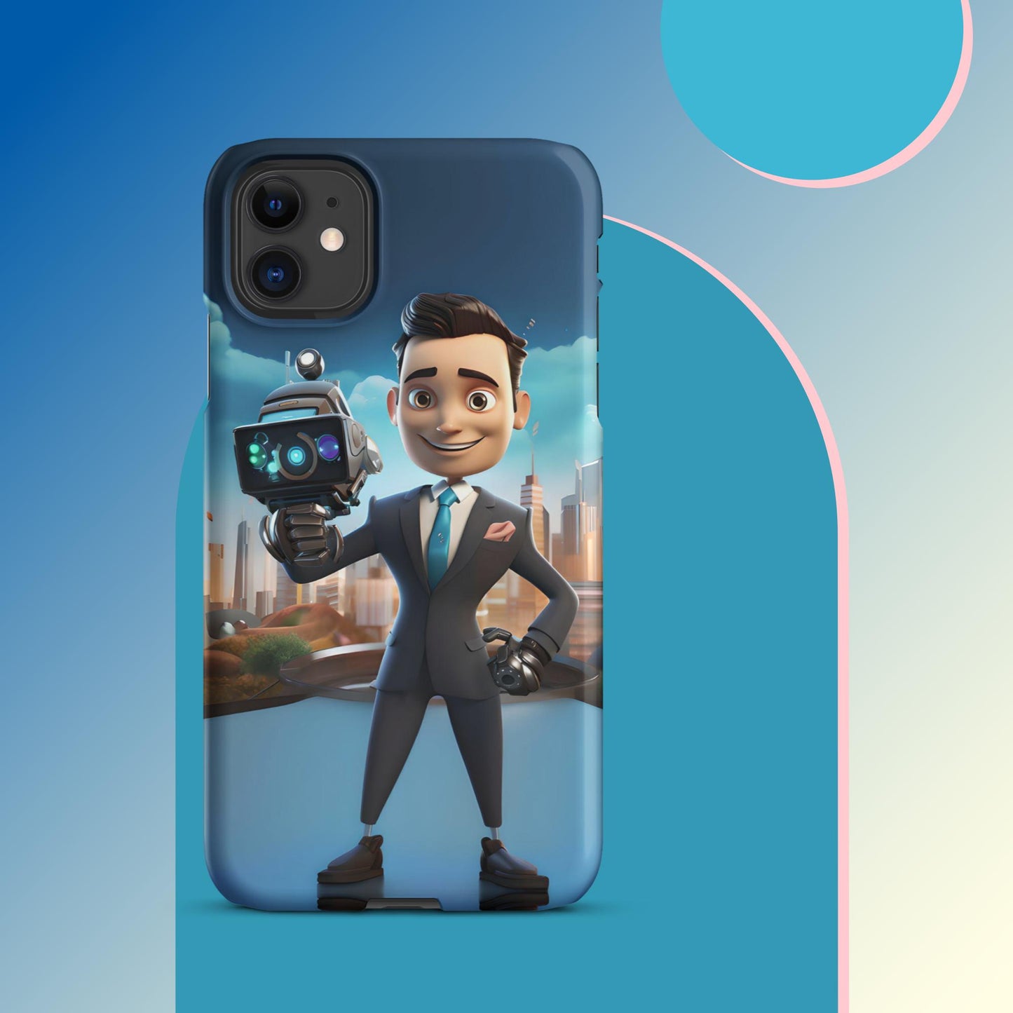 Robo-Rizzo the Roving WeatherBot Snap case for iPhone®