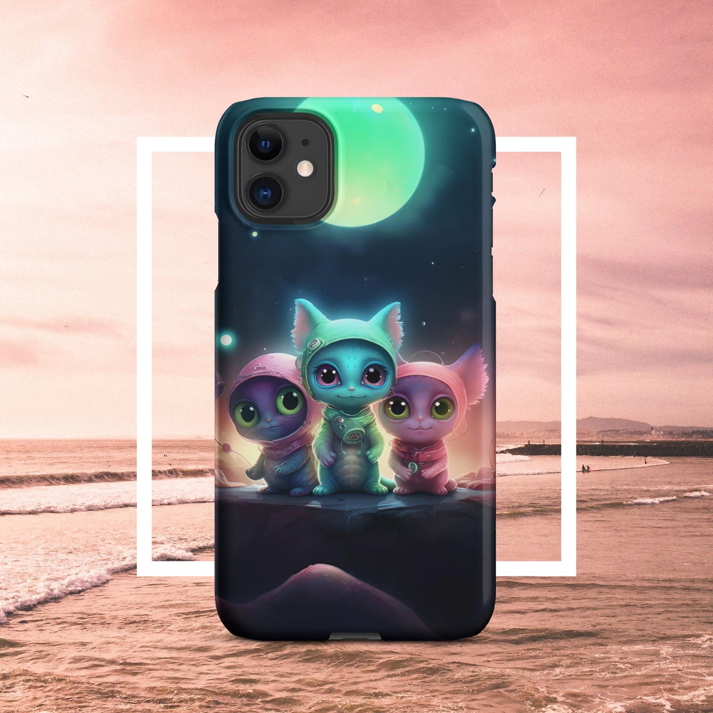 Adorable Aliens Snap Case for iPhone®