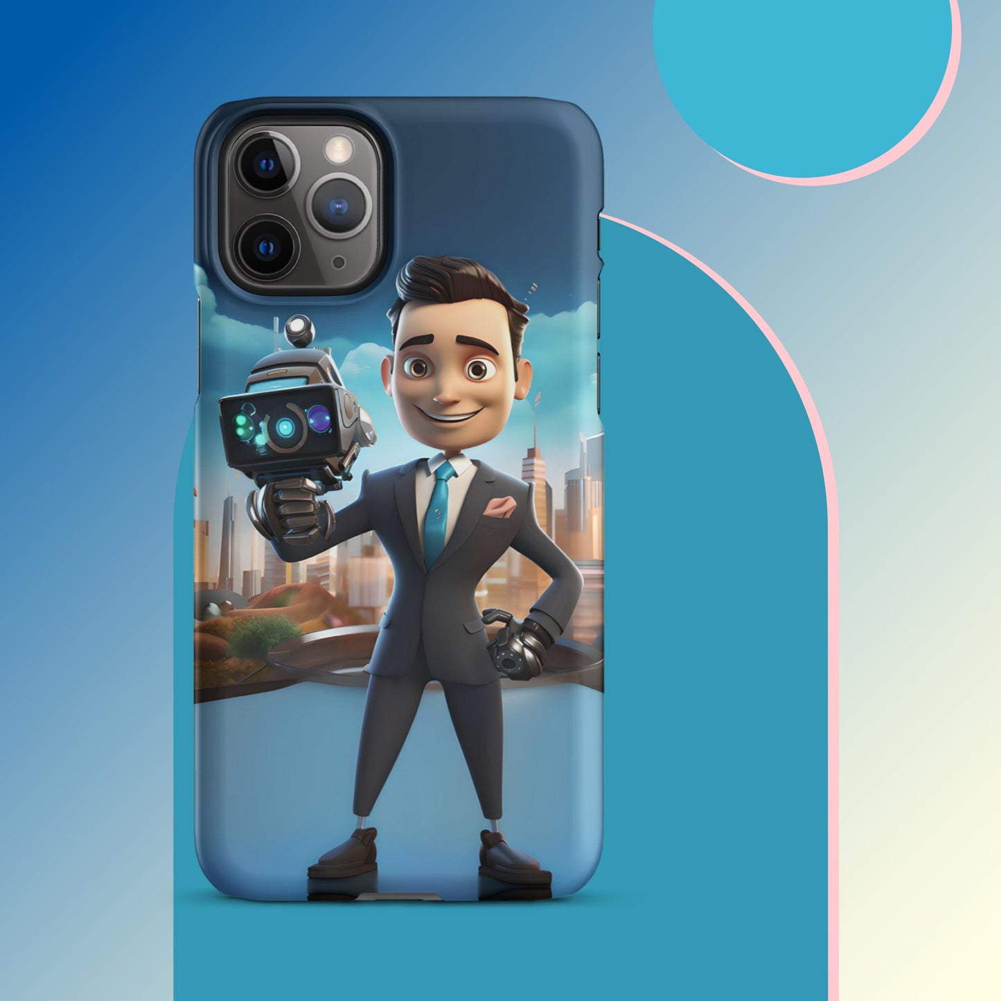Robo-Rizzo the Roving WeatherBot Snap case for iPhone®